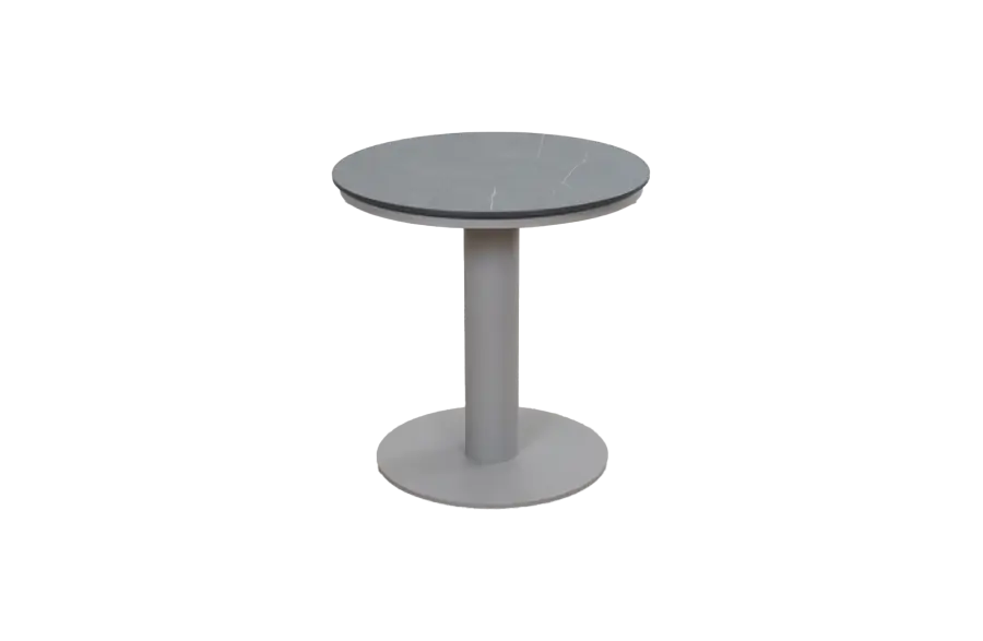 Loungetafel Barletta ø45cm | Desert Pearl & Camel 