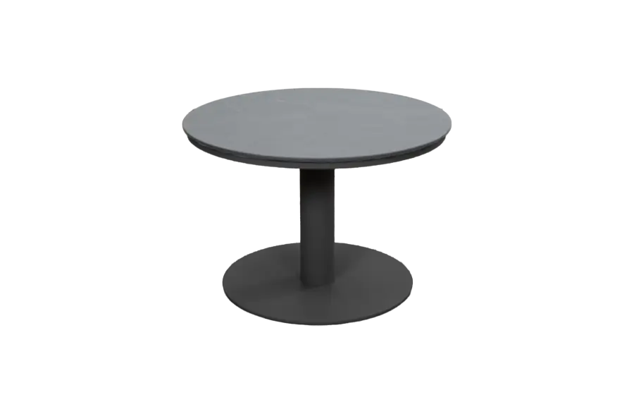 Loungetafel Barletta ø60cm | Desert Pearl & Black