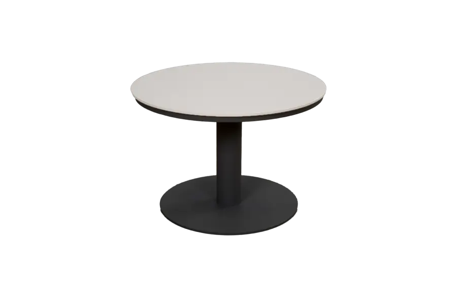 Loungetafel Barletta ø60cm | Sandstone & Black