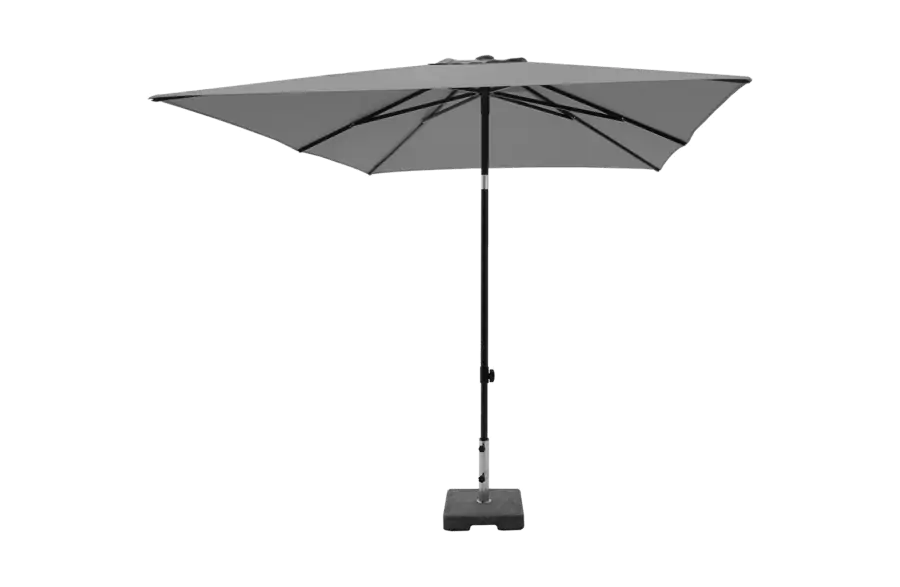 Madison Parasol | Moraira Push-up | Light Grey | 230x230cm