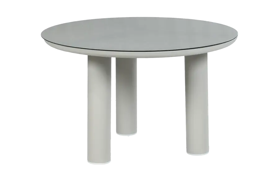 Ronde tuintafel Porto 120øcm | Naturel & Ceramic Brono