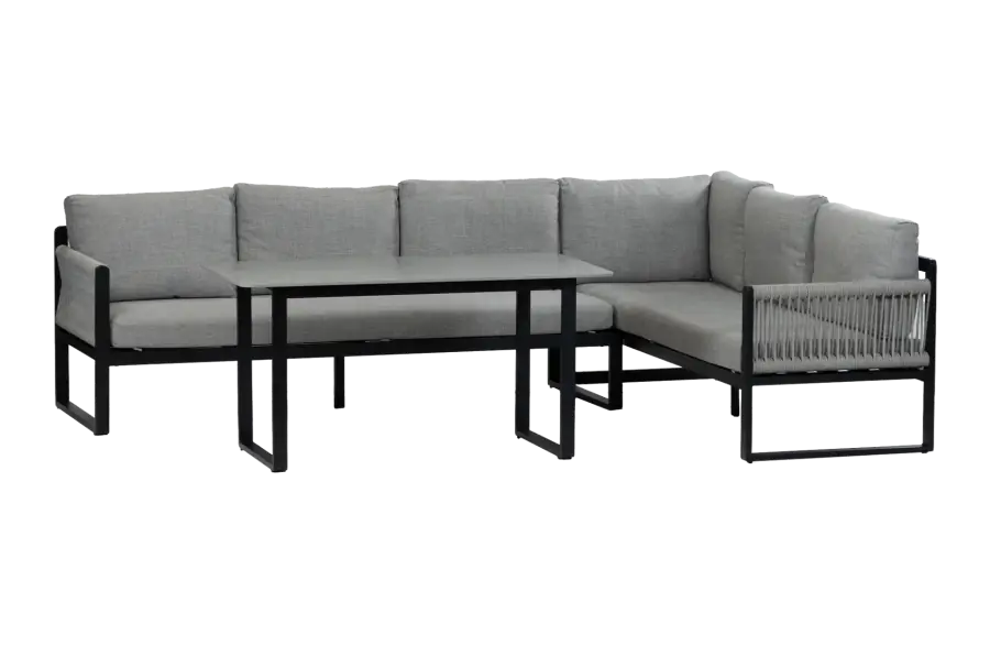 Reims-Black-hoge loungeset-dining-modern-rope-luxe-4-seizoenen-tuinmeubelen