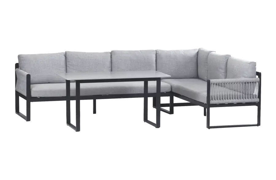 Reims-Black-hoge loungeset-dining-modern-rope-luxe-4-seizoenen-tuinmeubelen