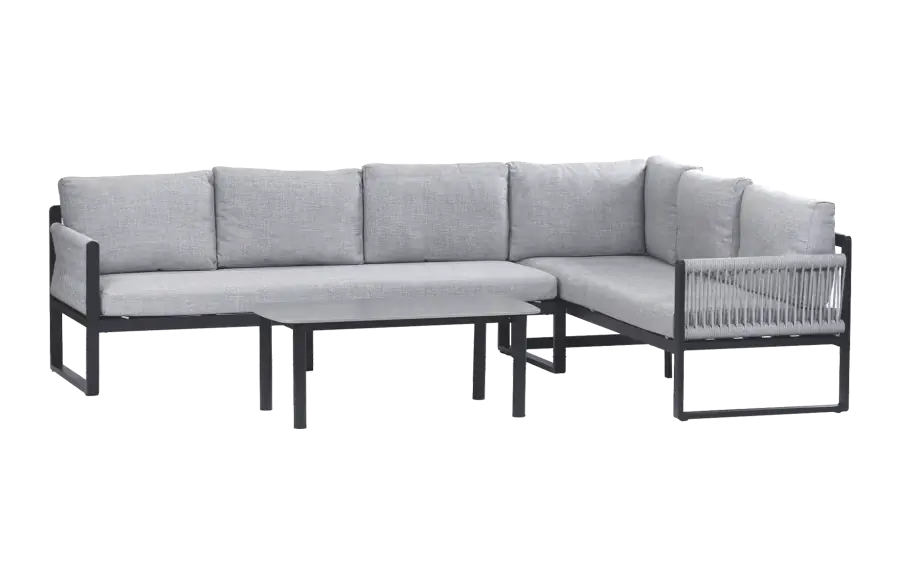 Reims-Black-lage loungeset-modern-rope-luxe-4-seizoenen-tuinmeubelen