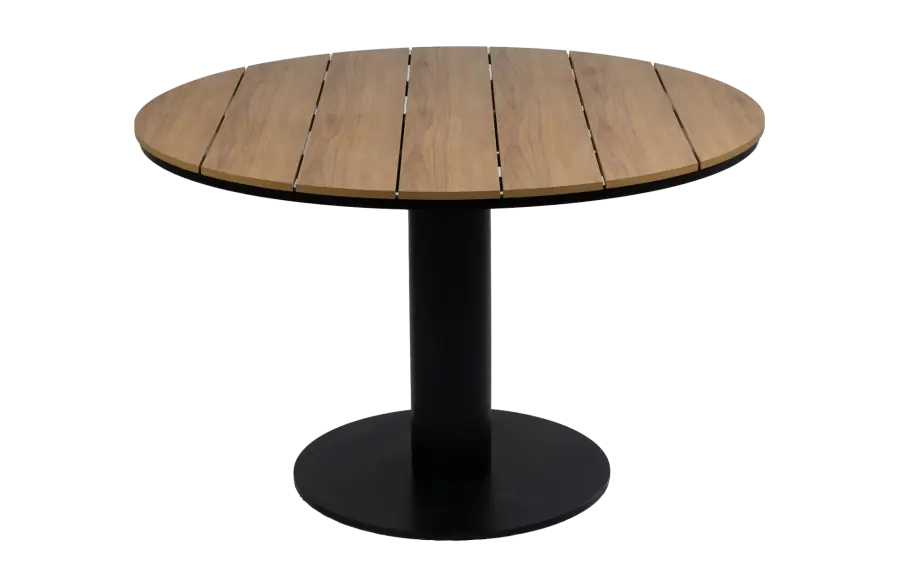 Tower-Rond-stevig-robuust-modern-zwart frame-4-seizoenen-tuinmeubelen