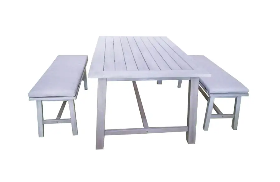 Tuinset Ravello | 3-delig | Fossil Grey | Acacia | Eurofar