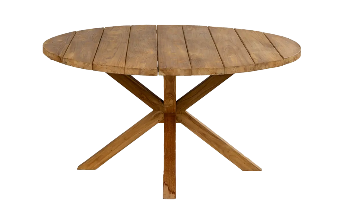 Ronde tuintafel Ayra ø150cm | Teakhout