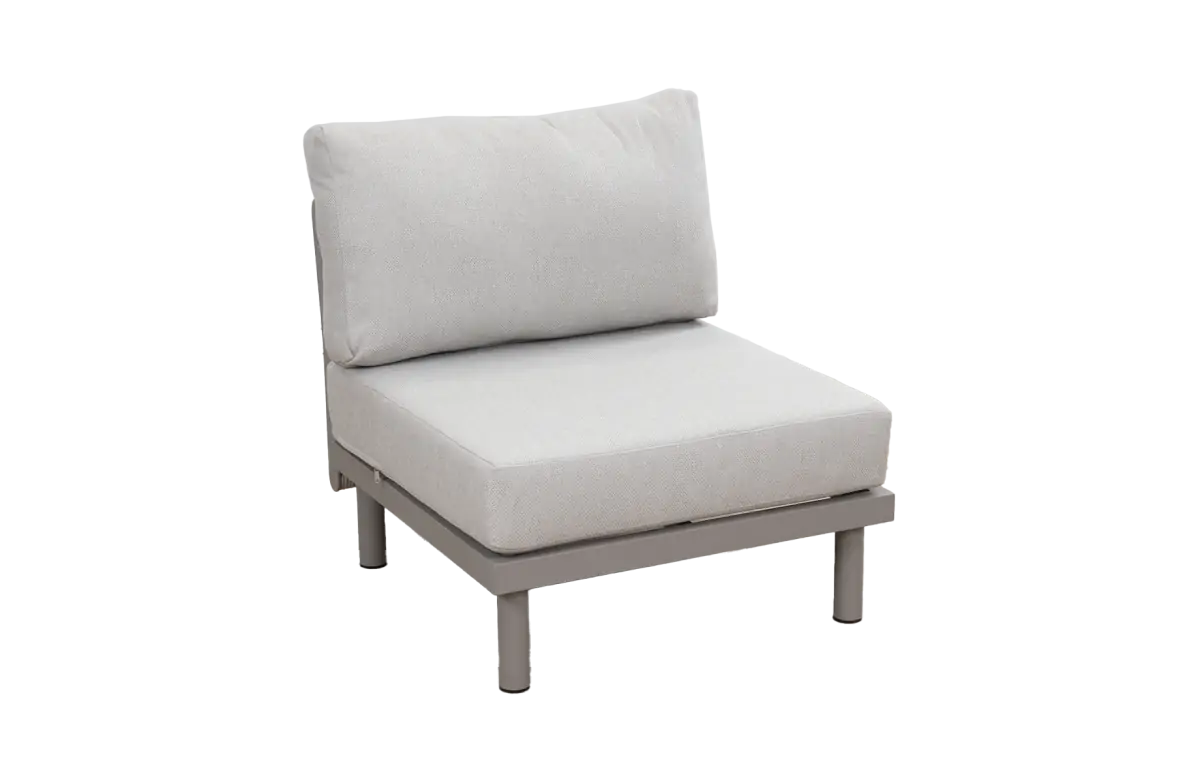 Middenelement Cavallino | Beige/Camel | Aluminium & Rope