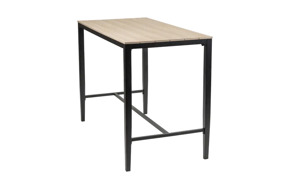 Bartafel Cyprus 150x75 cm | Wood | Polywood & Aluminium