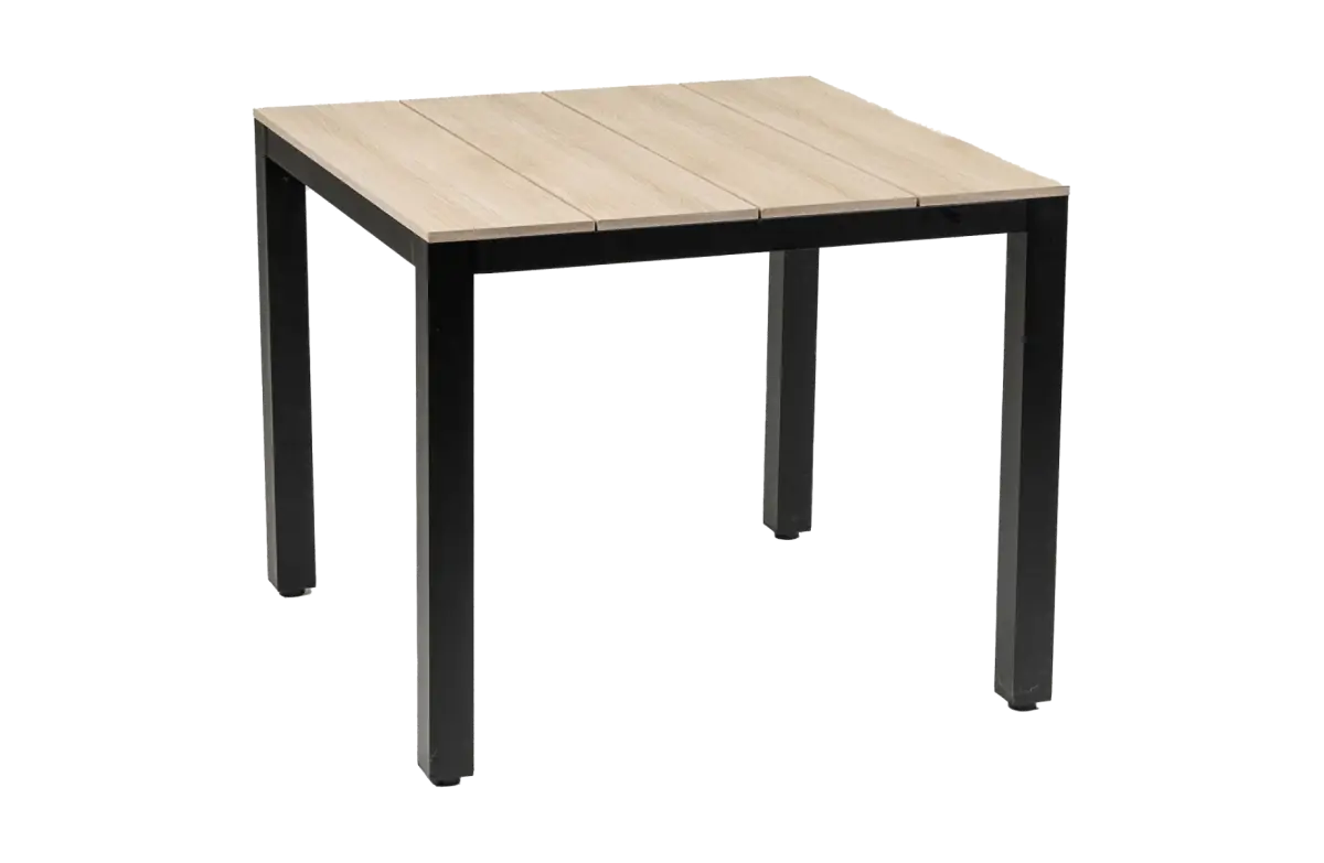 Tuintafel Cyprus 90x90cm | Wood | Polywood & Aluminium