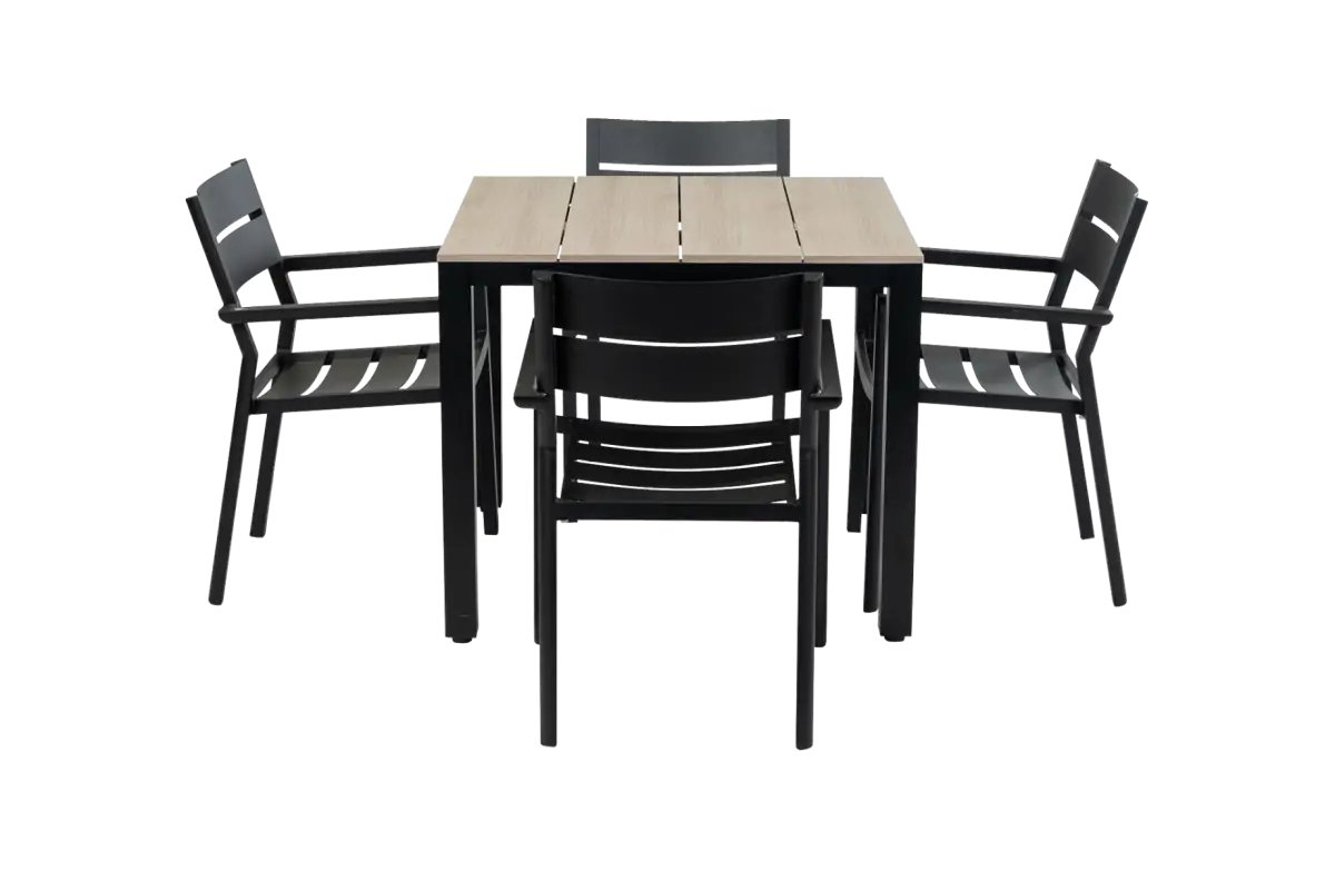 Cyprus-vierkante-tuintafel-modern-Delia-black-4-seizoenen-tuinmeubelen