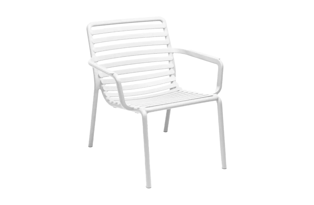 Relax Dining tuinstoel Doga | Kunststof | Bianco