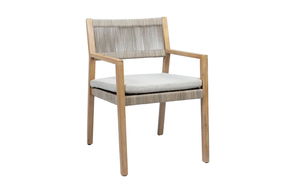 Dining tuinstoel Felline | Naturel | Acaciahout
