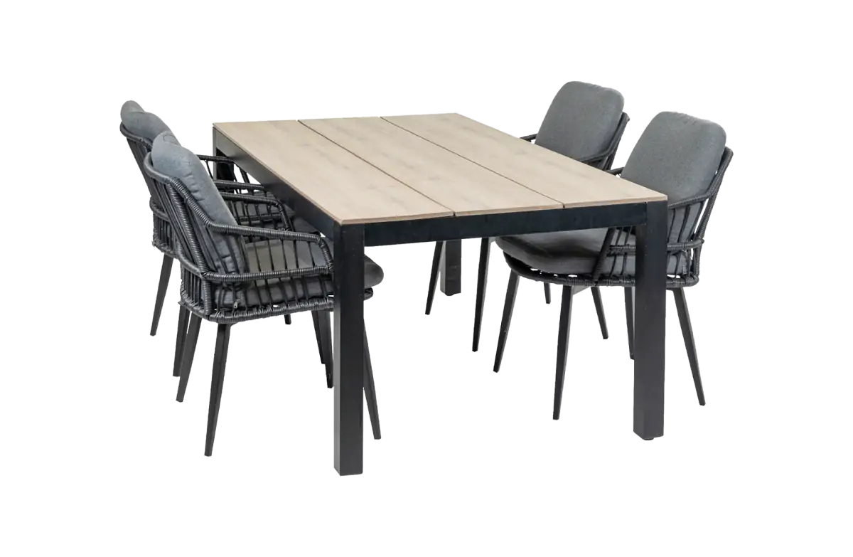 5-delig-cyprus-tuintafel-rechthoek-wood-isabel-black-4-seizoenen-tuinmeubelen