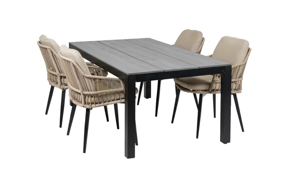 tuinset-4-personen-rope-tuinstoelen-sand-rechthoekige-tuintafel-polywood-grijze-tuintafel