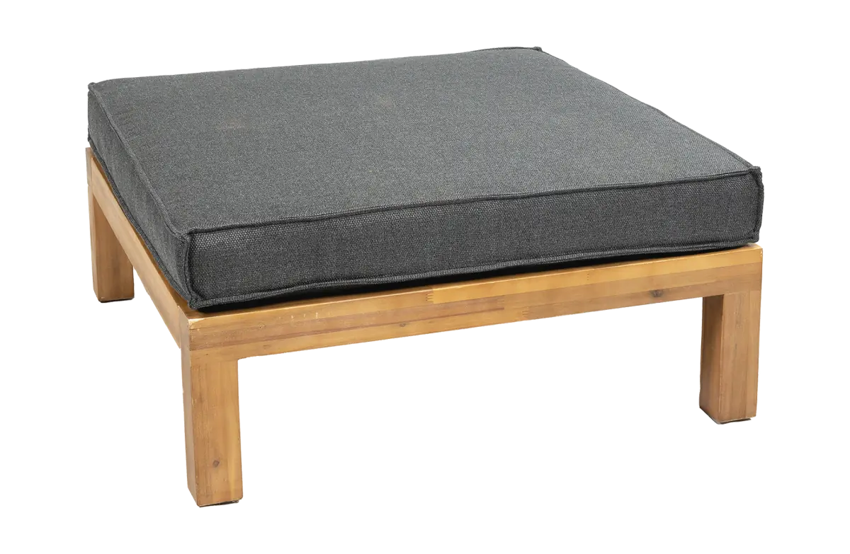 Hocker Kent | Grey | Acacia  
