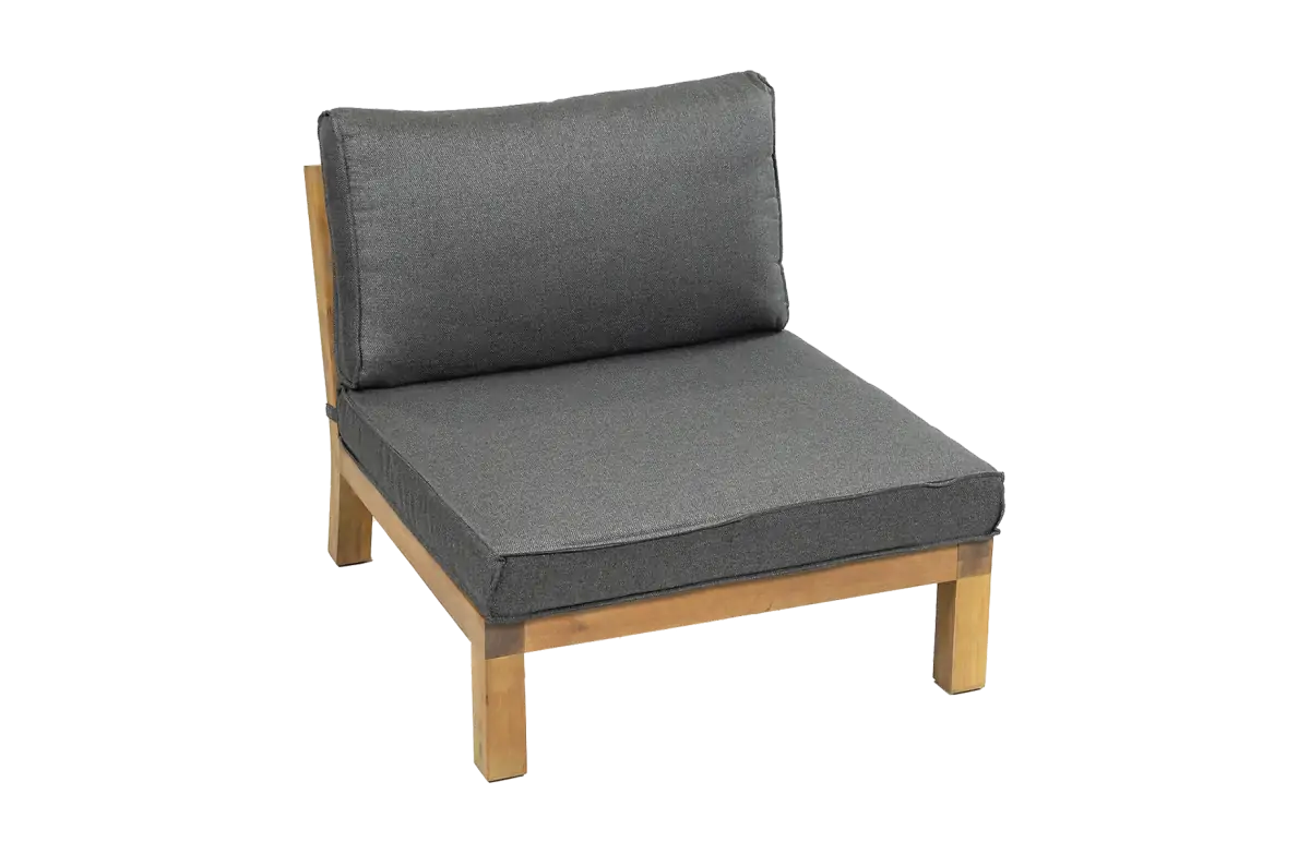 Middenelement Kent | Loungestoel | Grey | Acacia 