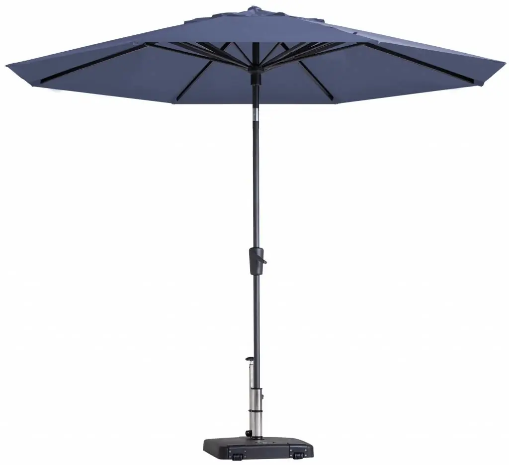 Madison Parasol | Paros Luxe Round | Safier Blue | ∅300cm 
