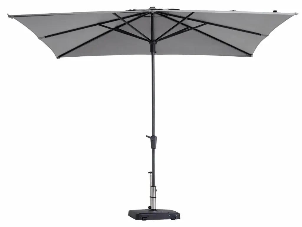 Madison Parasol | Syros Luxe Square | Light Grey | 280x280cm 