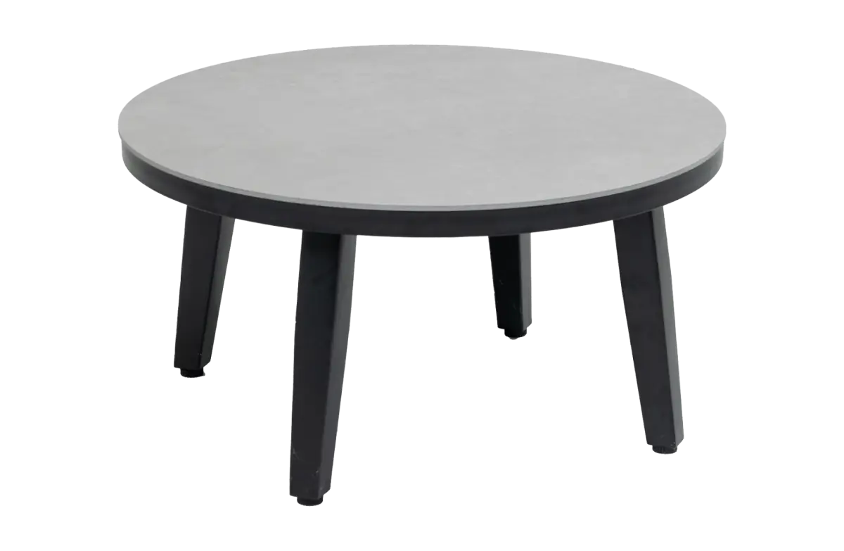 Bijzettafel Mykonos ø58cm | Beton | Aluminium & Kunststof | Normin