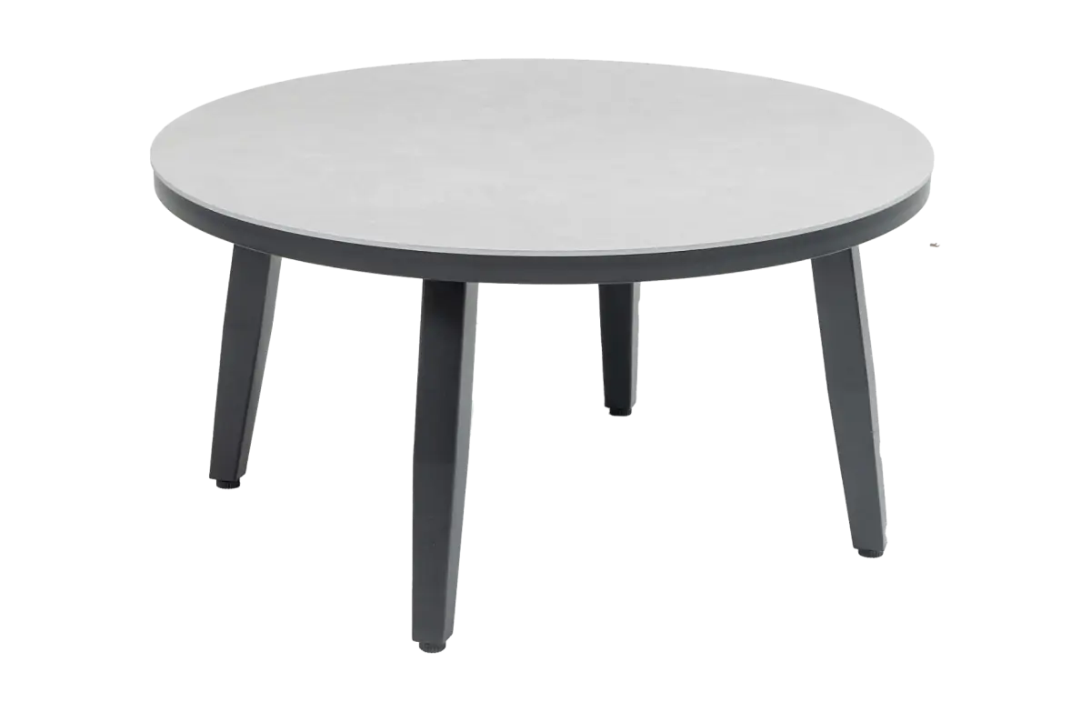 Bijzettafel Mykonos ø73cm | Beton | Aluminium & Kunststof | Normin