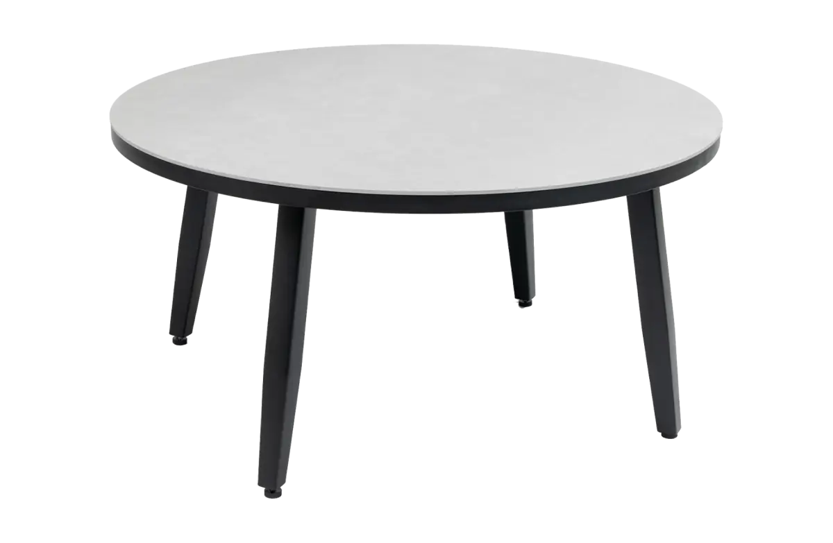 Bijzettafel Mykonos ø90cm | Beton | Aluminium & Kunststof | Normin
