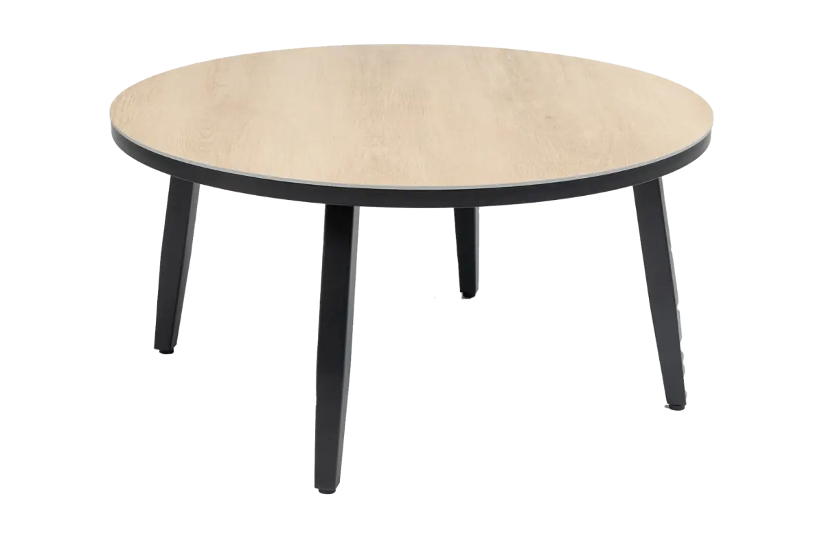 Bijzettafel Mykonos ø90cm | Wood | Aluminium & Kunststof | Normin