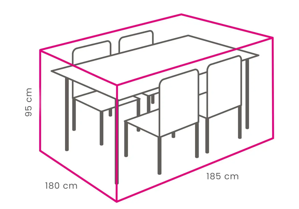 Outdoor covers tuinset 185x180cm