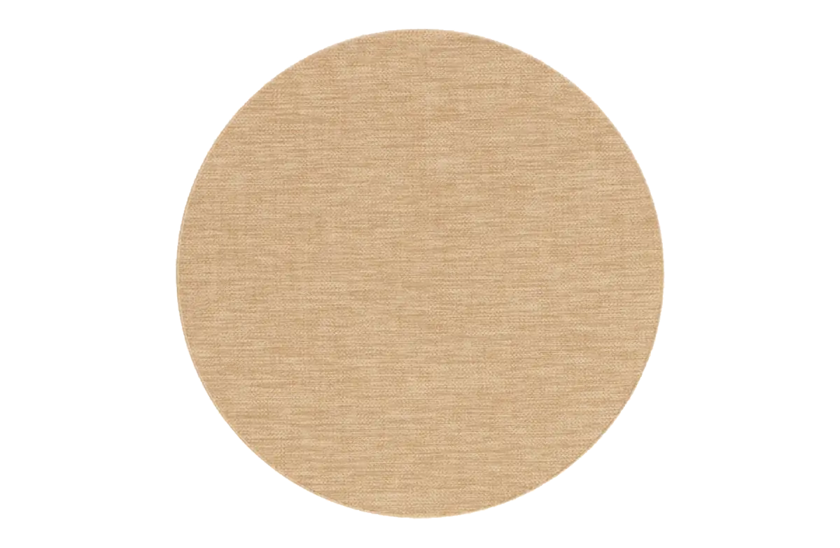 Rond buitenkleed Gisborne ø160cm | Naturel Cane 