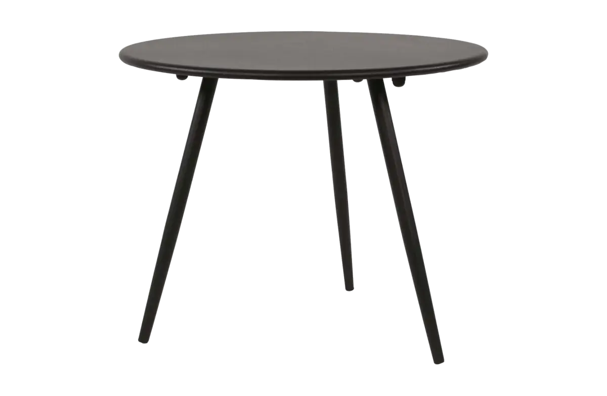 Bijzettafel Rafael ø45cm | Black | Metaal | Lesli Living