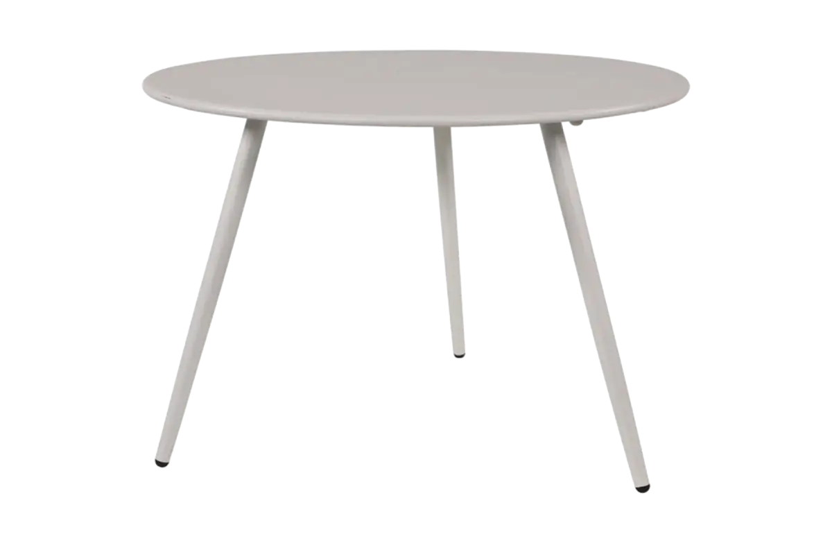 Bijzettafel Rafael ø60cm | White | Metaal | Lesli Living