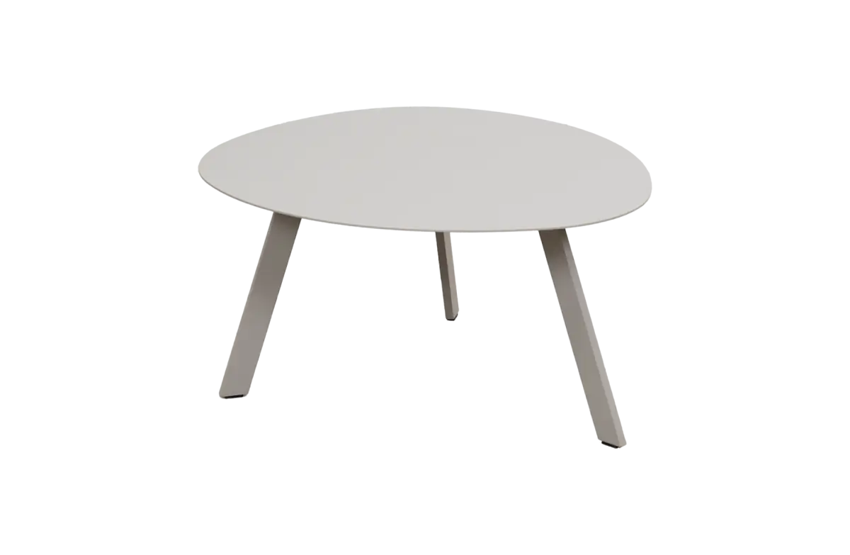 Bijzettafel Secli | 55x46cm | Camel | Aluminium