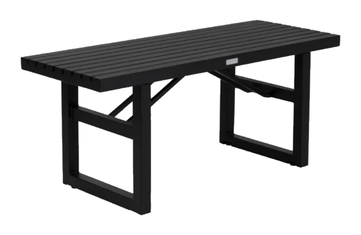 Tuinbank Vevi Black Aluminium