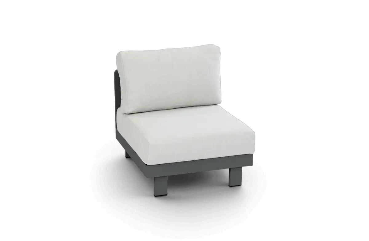  modulaire loungeset tulum beige black aluminium PNG