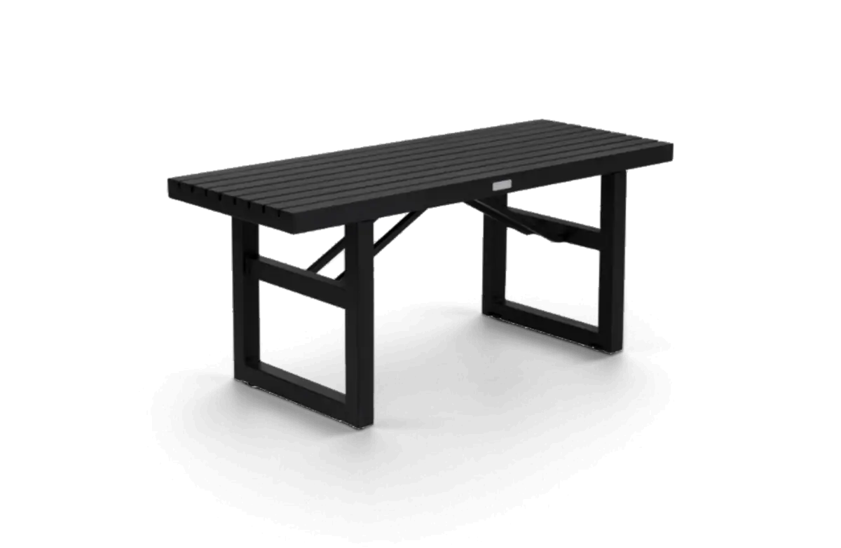 Tuinbank Vevi Black Aluminium