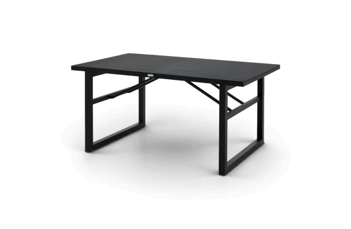 Tuintafel Vevi brafab black aluminium PNG