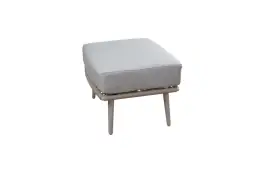 Hocker Alezio | Met kussen | Latte/Camel