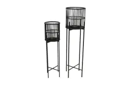 Lantaarns Annchi | Op poot | Black | Lesli Living 