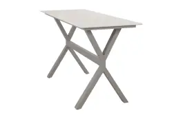 Bartafel Barletta 200x75cm | Sandstone/Camel | Aluminium & Kunststof