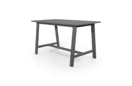 Bartafel Malibu 180x94cm | Charcoal | Aluminium | Lesli Living