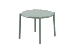 Bijzettafel Doga ø49,5cm | Kunststof | Menta