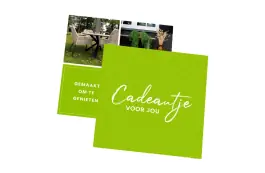 Cadeaubon 4 Seizoenen Tuinmeubelen | t.w.v. €150,-