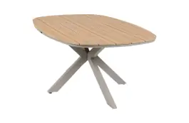 Tuintafel Cadiz 180x115cm | Tecon Teak & Camel