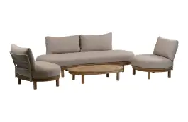 4-Delige Loungeset Cancun | Acacia Teaklook