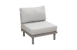 Middenelement Cavallino | Beige/Camel | Aluminium & Rope