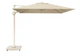 Zweefparasol Challenger Premium 300x300cm | Sandstone & Champagne | Platinum