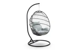 Hang Ei Coco | Grey & Black | Rope & Aluminium 