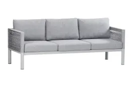 Loungebank Cuba | 3-persoons | Sand | Rope & Aluminium