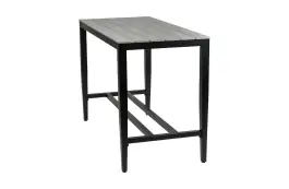 Bartafel Cyprus 150x75cm | Grey | Polywood & Aluminium