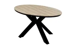 Ovale tuintafel Cyprus 180cm | Wood | Polywood & Aluminium
